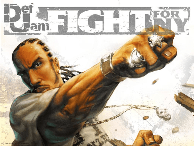 Def Jam: Fight for NY title screen for Xbox